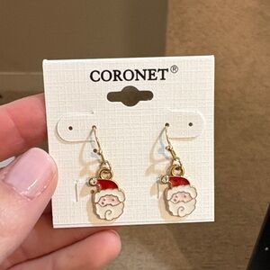 Coronet Santa Claus Earrings